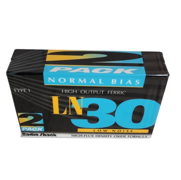 Radio Shack Normal Bias Low Noise Blank Media Recordable Cassettes 2 Pack - Picture 3 of 7